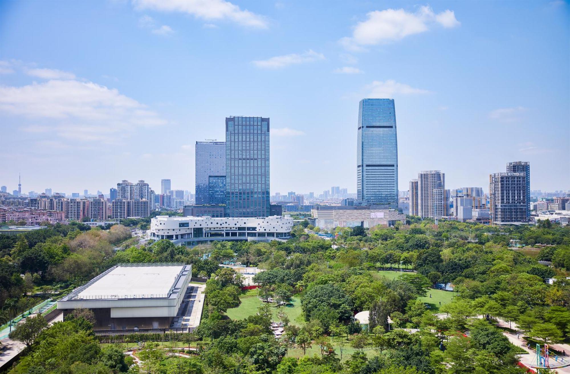 Guangzhou Marriott Hotel Baiyun Eksteriør billede