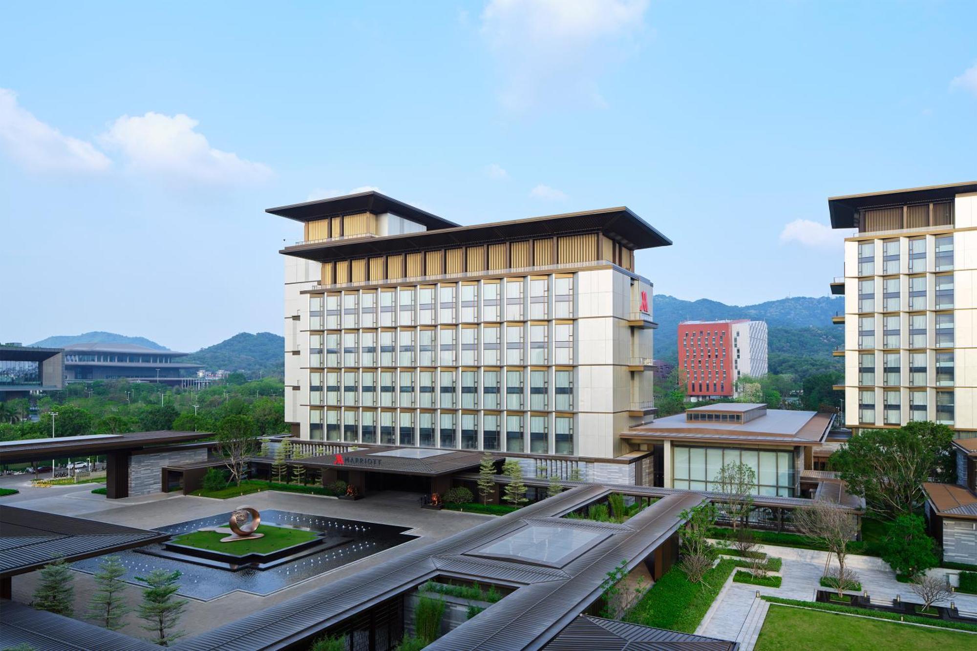 Guangzhou Marriott Hotel Baiyun Eksteriør billede