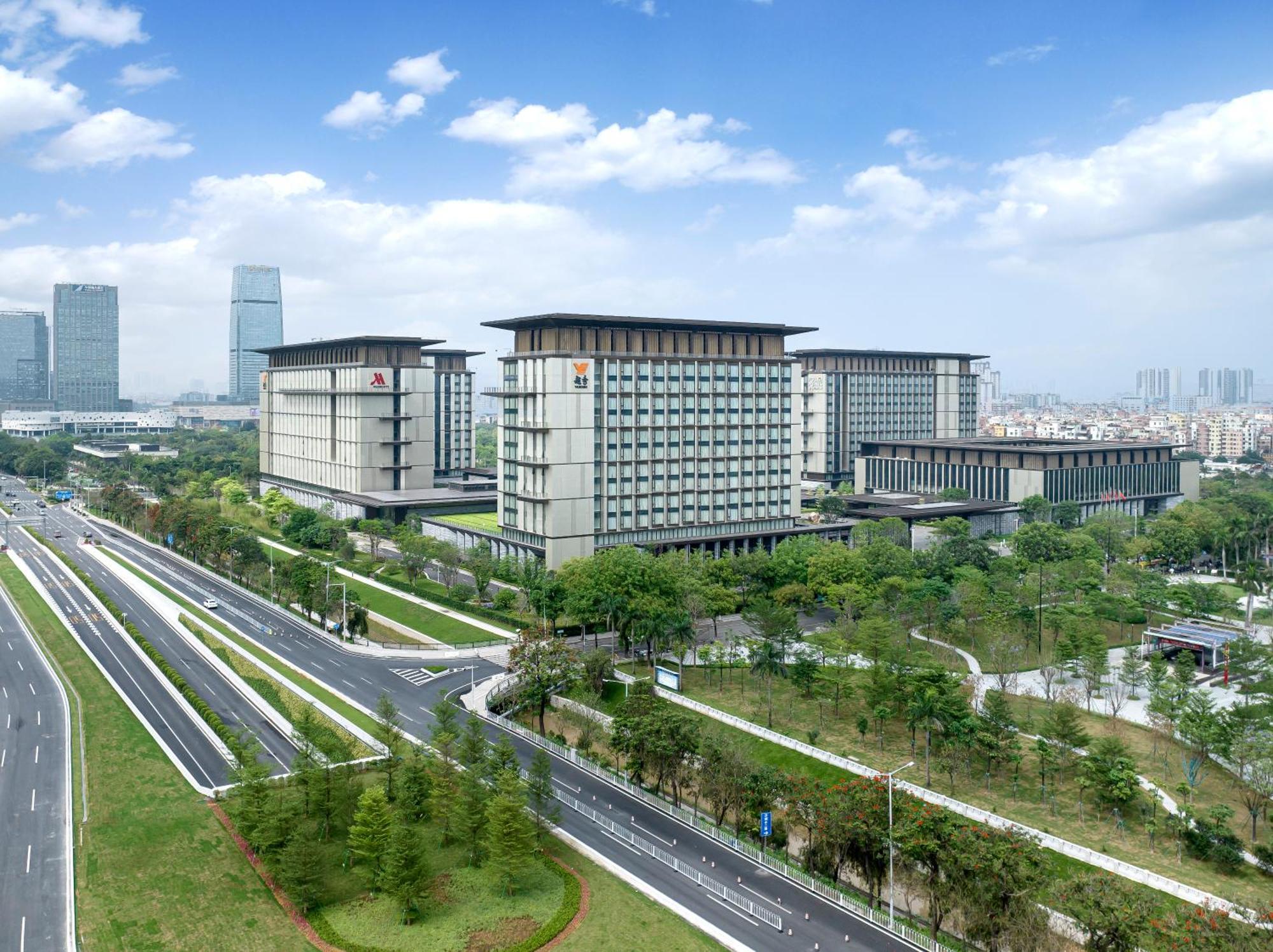 Guangzhou Marriott Hotel Baiyun Eksteriør billede